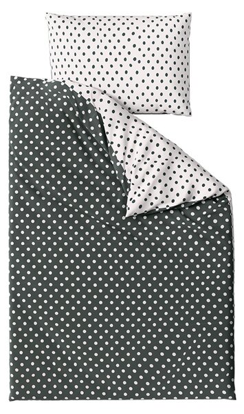 Pamučna posteljina COLAM GREY siva Dimenzije posteljine: 70 x 90 cm | 140 x 200 cm