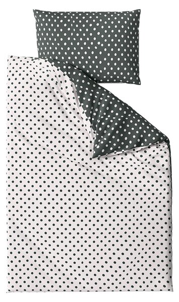 Pamučna posteljina COLAM GREY siva Dimenzije posteljine: 70 x 90 cm | 140 x 200 cm