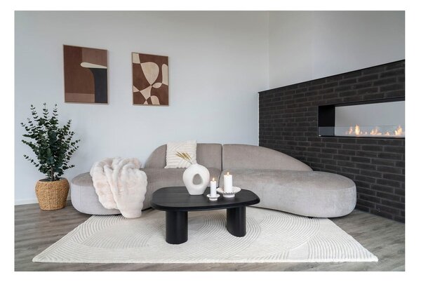 Krem ručno rađen vunen tepih 160x230 cm Pune – House Nordic