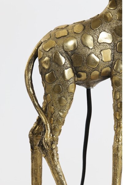 Stolna lampa crno-brončane boje (visina 61 cm) Giraffe - Light & Living