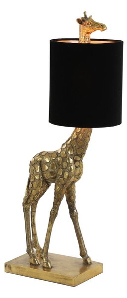 Stolna lampa crno-brončane boje (visina 61 cm) Giraffe - Light & Living
