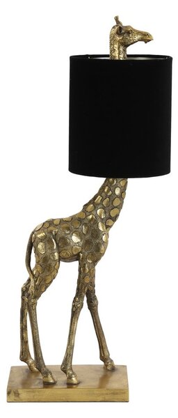 Stolna lampa crno-brončane boje (visina 61 cm) Giraffe - Light & Living