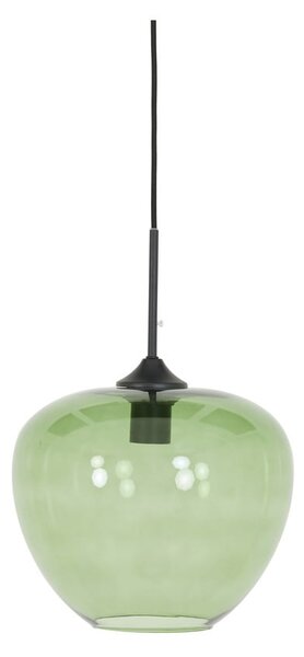 Zelena stropna svjetiljka sa staklenim sjenilom ø 30 cm Mayson - Light & Living