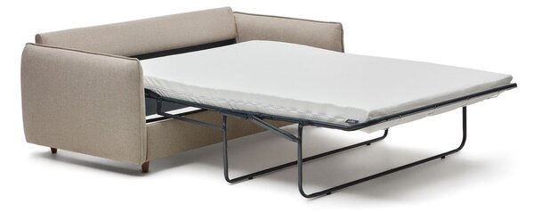 Bež sklopiva sofa 185 cm Carlota – Kave Home