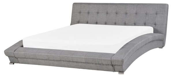 Zondo Bračni krevet 160 cm LILLY (s podnicom) (siva). 1007317