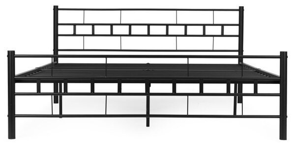 Moderni metalni krevet sa stabilnim okvirom u minimalističkom dizajnu Širina: 140 cm | Duljina: 200 cm