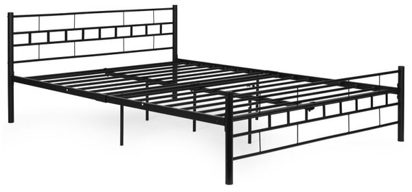 Moderni metalni krevet sa stabilnim okvirom u minimalističkom dizajnu Širina: 140 cm | Duljina: 200 cm