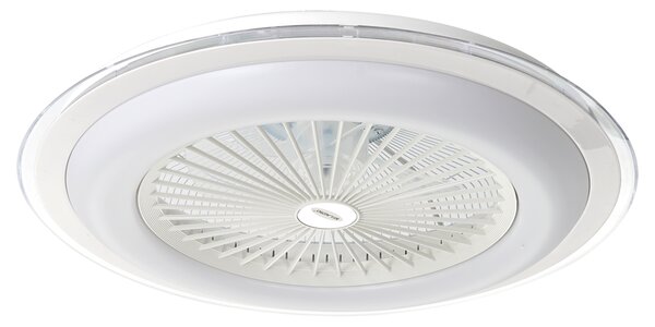ZONDA WHITE 48W LED stropna svjetiljka s ventilatorom