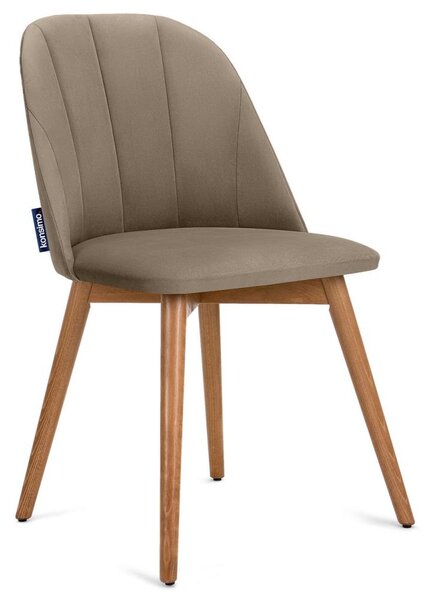 Blagovaonska stolica BAKERI 86x48 cm bež/bukva