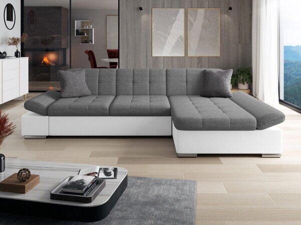 Kutna garnitura s funkcijom spavanja Raphael (D) (ekokoža Soft 017 + Lux 06 + Lux 05)