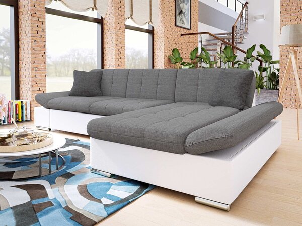 Kutna garnitura s funkcijom spavanja Raphael (D) (ekokoža Soft 017 + Lux 06 + Lux 05)
