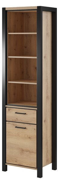 Zondo.hr Regal Armin Typ 05 (hrast taurus + crna mat). Akcija -17%. 1044563