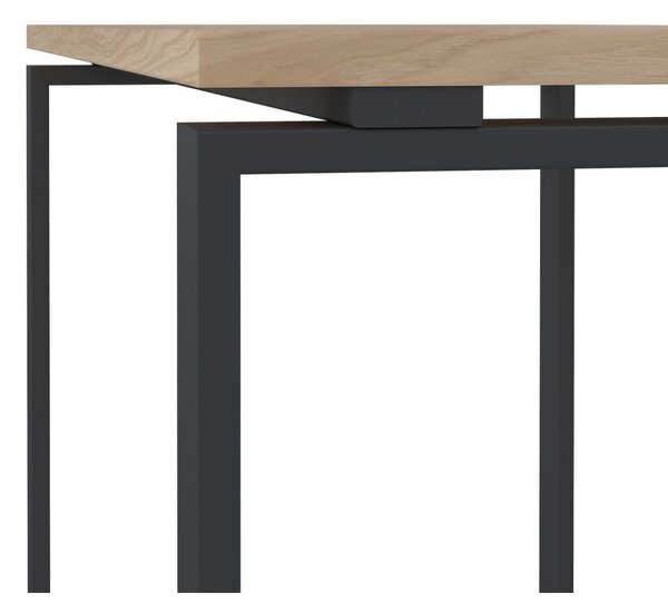 Radni stol s pločom stola u dekoru hrasta 60x120 cm Sign – Tvilum