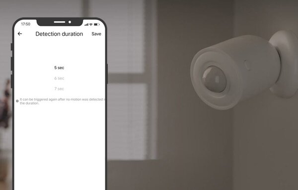 Prijenosni pametni senzor pokreta 3V Zigbee do 6m ewelink