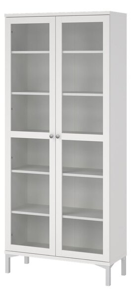 Bijela vitrina 89x203 cm Roma – Tvilum