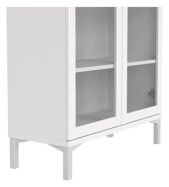 Bijela vitrina 89x203 cm Roma – Tvilum