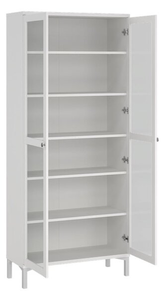 Bijela vitrina 89x203 cm Roma – Tvilum