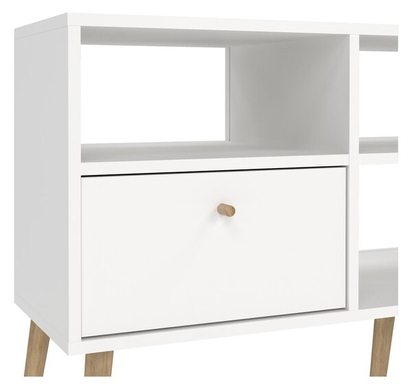 Bijela TV komoda 117x61 cm Bodo – Tvilum