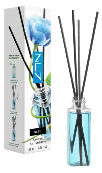 Štapićasti aroma difuzer ZEN PLAVI 50 ml