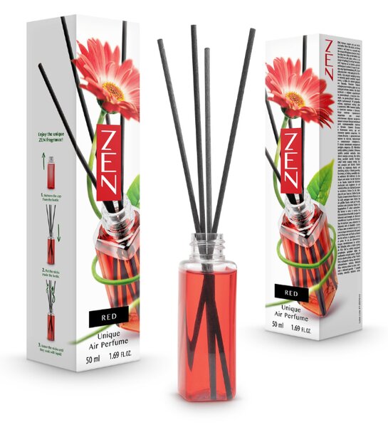 Aroma difuzor u štapićima ZEN RED 50 ml