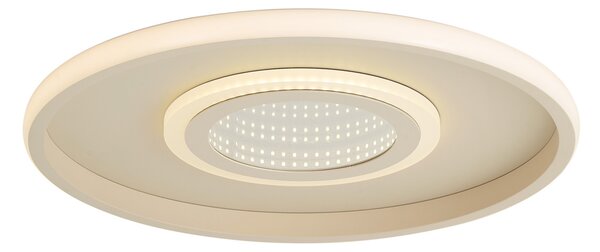Moderna stropna svjetiljka bijela uklj. LED 3-stupanjski prekidač - Frini