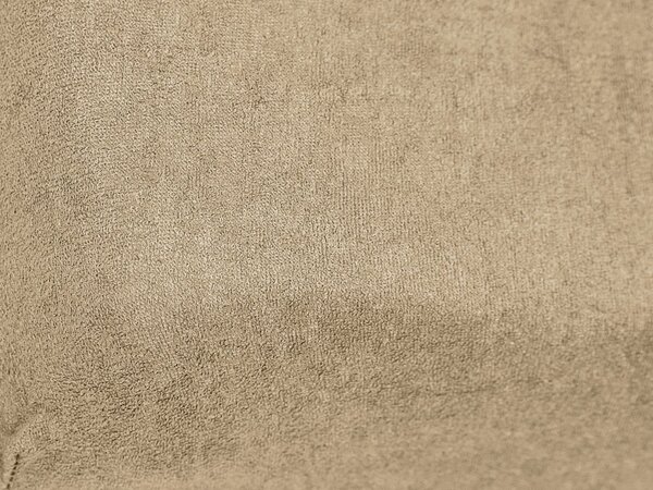 Plahta od frotira za dječiji krevetic cappuccino 60x120 cm