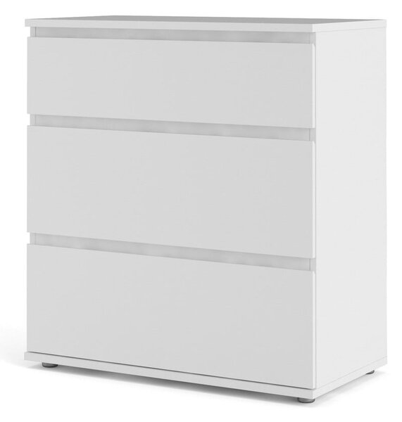 Bijela niska komoda 77x84 cm Nova – Tvilum