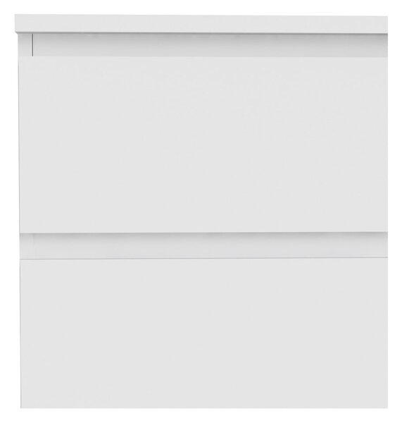 Bijela niska komoda 77x84 cm Nova – Tvilum