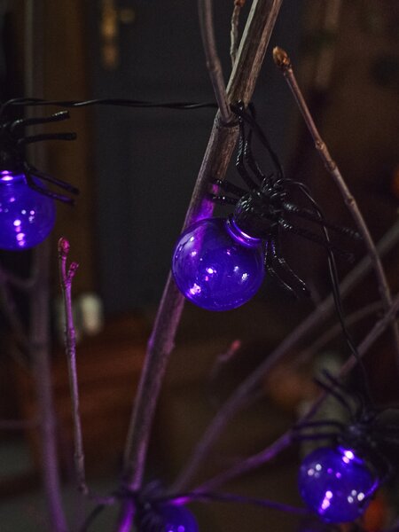 Sinsay - LED Halloween girlanda s motivom paukova