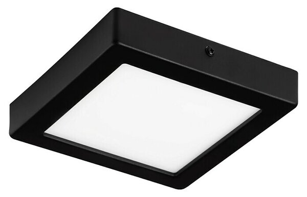 Eglo LED stropna svjetiljka Idun (9,5 W, D x Š x V: 3 x 17 x 17 cm, Crna, Neutralno bijelo)