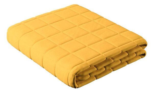 Žuti prošiveni prekrivač za bračni krevet 170x210 cm Lillipop - Yellow Tipi