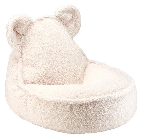 Krem vreća za bebe od bouclé tkanine Bear – Wigiwama