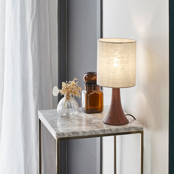 Stolne Lampa COREP, Arto, Drvo, Dnevna soba, Metal