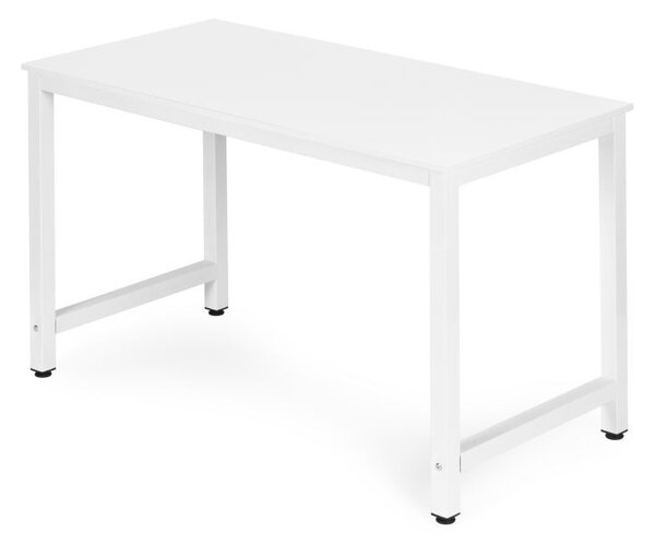 Računalni stol 120 x 60 cm - stol za ured i studentsku sobu Bijela
