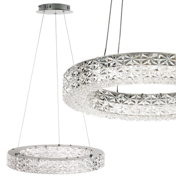 LED svijetiljka MS004-CP 40cm CHROME