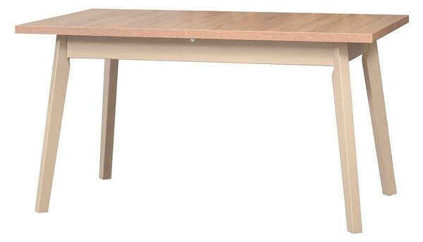 Stol Harry 80 x 140+180 V (hrast grandson L) (bijela)