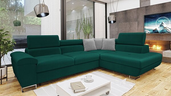 Kutna garnitura Alphard (D) (Magic Velvet 2221 + Magic Velvet 2221 + Magic Velvet 2240)