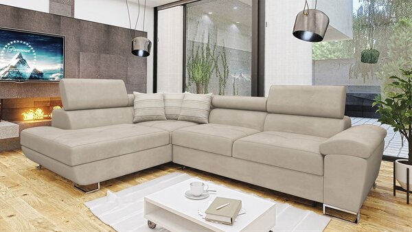 Kutna garnitura Alphard (L) (Uttario Velvet 2979 + Uttario Velvet 2979 + Senegal 825)