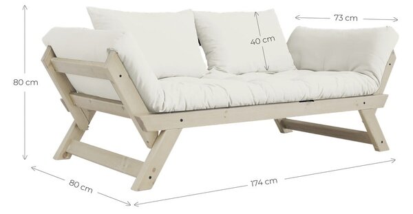 Promjenjivi kauč Karup Design Bebop Natural Clear / Mocca
