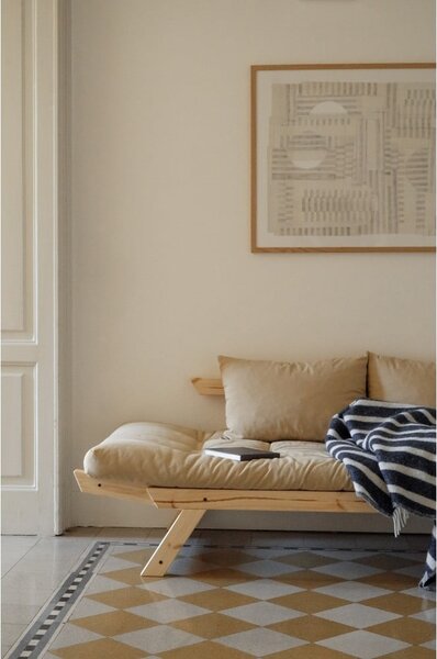 Podesivi kauč Karup Design Bebop Natural Clear/Linen Beige