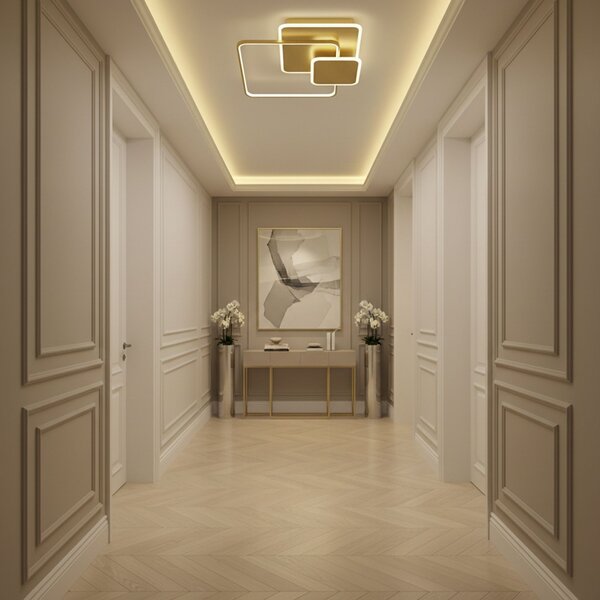 Stropni luster APP1713-C GOLD LED