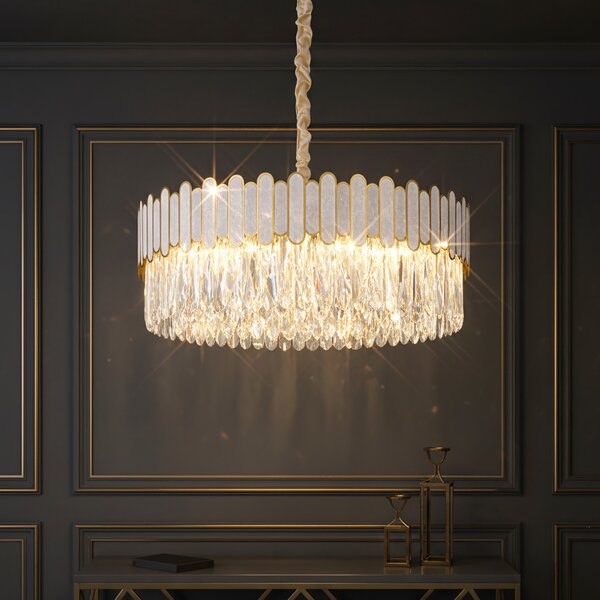 Luster APP1747-8CP 60 cm Gold