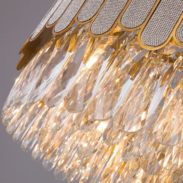 Luster APP1746-4CP 40 cm Gold
