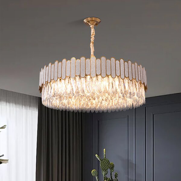 Luster APP1747-8CP 60 cm Gold