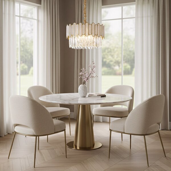 Luster APP1746-4CP 40 cm Gold