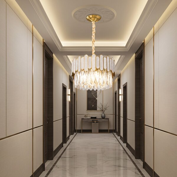 Luster APP1746-4CP 40 cm Gold