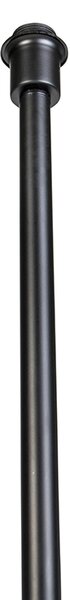 Moderna podna lampa crna bez sjenila 149 cm - Simplo