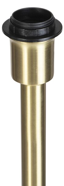 Klasična podna lampa mesing bez sjenila - Simplo