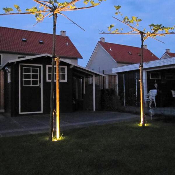 Set od 5 čeličnih ugradbenih reflektora IP65 - Basic Square