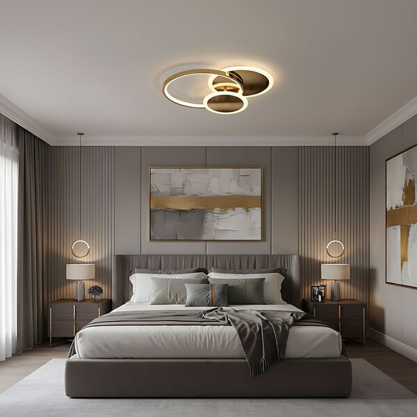 Stropni luster APP1710-C Gold LED